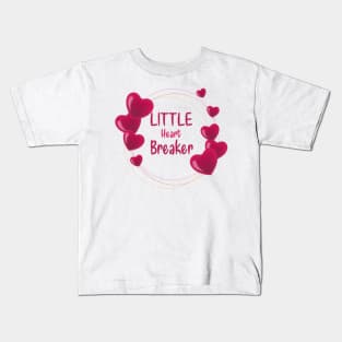 Little Heart Breaker Kids T-Shirt